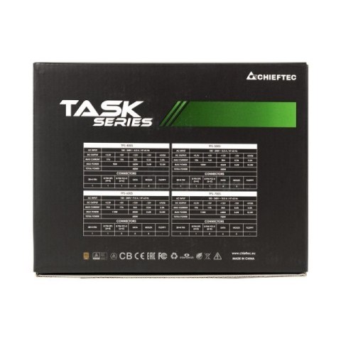 Chieftec Zasilacz TPS-600S 600W ATX-12V, TAS series