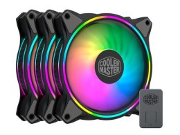 Cooler Master Zestaw wentylatorów do zasilacza/obudowy Masterfan MF120 HALO 3w1 ARGB