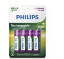 Philips Akumulatory AA 2500 mAh 4-pak