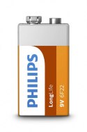 Philips Bateria 6F22 9V LONGLIF E (1 SZT BLISTER)