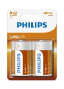 Philips Bateria R20 1.5V (2 SZT BLISTER)