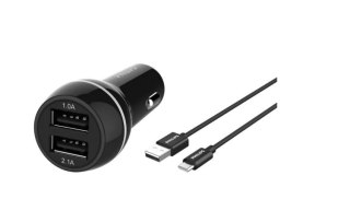 Philips Podwójna ładowarka samochodowa z kablem USB Type C