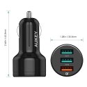 AUKEY CC-T11 ładowarka samochodowa 3xUSB Quick Charge 3.0 | 7.8A | 42W