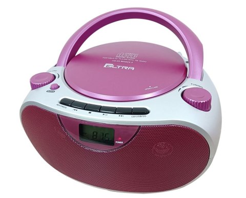 Eltra Radio MASZA 2 USB/CD różowe