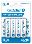 EverActive Akumulatory paluszki R6/AA 2600 mAH, blister 4 szt.