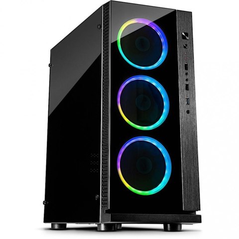 Inter-Tech Obudowa PC W-III RGB USB 3.0