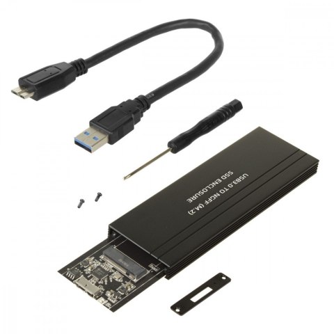 Maclean Obudowa dysku twardego USB 3.0 dla dysków twardych M.2 SDD NGFF Maclean MCE582