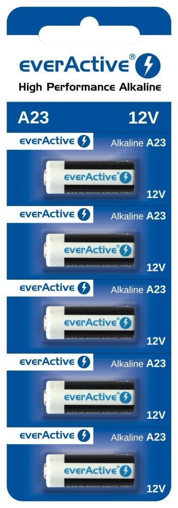 EverActive Baterie alkaliczne 23A 12V blister 5 szt.