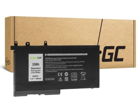 Green Cell Bateria 3DDDG 93FTF 11,4V 2900mAh do Dell Latitude 5290 5480 5580