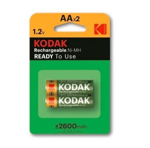 Kodak Akumulator Kodak AA (R6) 2600 Mah blister 2szt nienaładowane