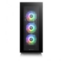 Thermaltake Obudowa - Divider 500 ARGB Tempered Glass - Czarna