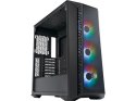 Cooler Master Obudowa MasterBox 520 Mesh black z oknem ARGB, Czarna