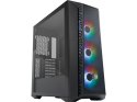 Cooler Master Obudowa MasterBox 520 Mesh black z oknem ARGB, Czarna