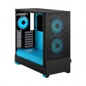 Fractal Design Obudowa Pop Air TG Clear Tint RGB cyan core