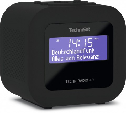 TechniSat Radiobudzik Techniradio 40 DAB+/FM czarny