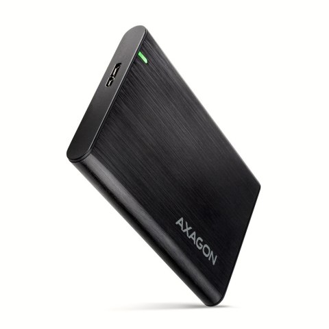 AXAGON EE25-A6M Bezśrubowa aluminiowa obudowa zewnętrzna USB 3.2 Gen 1 - SATA 6G dla 2.5" SSD/HDD