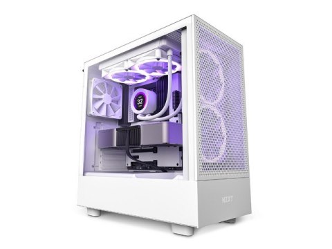 NZXT Obudowa H5 Flow z oknem Biała