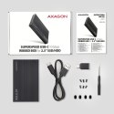 AXAGON EE25-GTR Obudowa zewnętrzna aluminiowa USB3.2 Gen 2 - SATA 6G 2.5" SSD/HDD