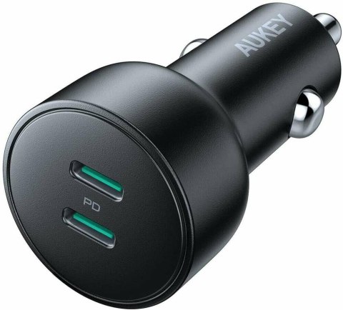 AUKEY CC-Y10 ładowarka samochodowa 2xUSB-C Power Delivery 3.0 36W 6A