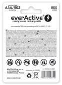 EverActive Akumulatory R03/AAA 800 mAH blister 2 szt. technologia Ready To Use