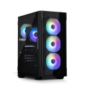 Zalman Obudowa I3 Neo TG Mid Tower RGB 4xwentylator, czarna