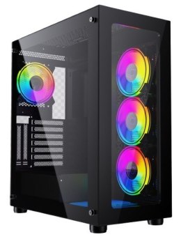 Gembird Obudowa Midi Tower Fornax X450MAX ATX czarna