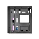 Gembird Obudowa Midi Tower Fornax M100RGB ATX wentylatory RGB Czarna