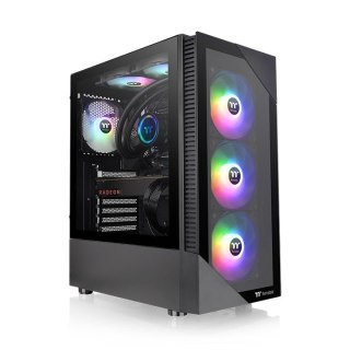 Thermaltake Obudowa - View 200 ARGB*3 Tempered Glass - Czarna