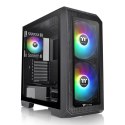 Thermaltake Obudowa - View 300 MX ARGB*3 Tempered Glass - Czarna