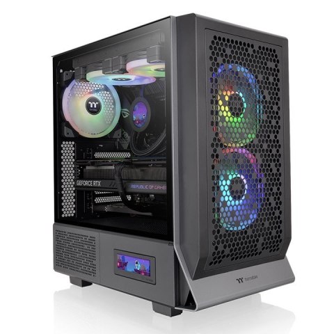 Thermaltake Obudowa Ceres 300 TG ARGBx2 Tempered Glass -Black