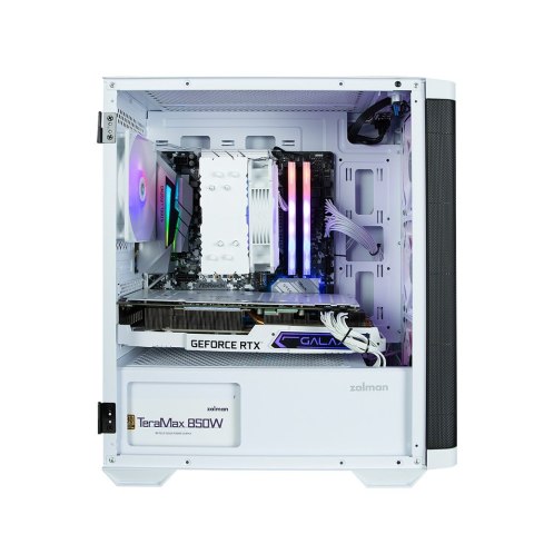 Zalman Obudowa M4 WHITE mATX Mini Tower 4 Fans ARGB