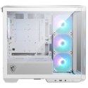 MSI Obudowa MAG PANO M100R PZ WHITE TEMPERED GLASS USB