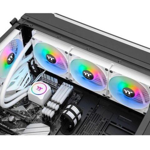 Thermaltake Chłodzenie wodne TH420 ARGB Snow (3x140mm) miedziany blok CPU