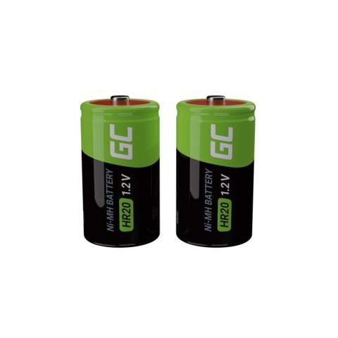 Green Cell Akumulatorki R20 8000mAh 4 sztuki