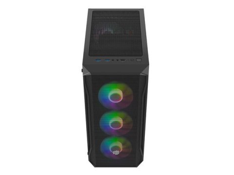 Natec Obudowa Fury Shobo SH4F RGB Midi Tower z oknem Czarna