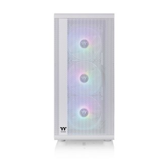 Thermaltake Obudowa - S200 Tempered Glass ARGB 3x12cm Snow