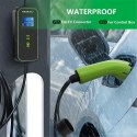 Qoltec Mobilna ładowarka do samochodu elektrycznego EV z regulacją 2w1 Typ2 | 11kW | CEE 5 PIN | LCD | 3 fazy | Przenona | Wallbox | 5