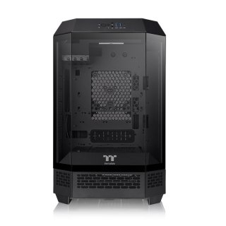 Thermaltake Obudowa - The Tower 300 Tempered Glass x 3, CT140 Fan x 2 Czarna