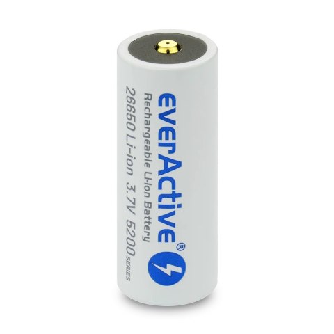 EverActive Akumulator 26650 3,7V Li-ion 5200 mAh micro USB