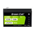 Green Cell Akumulator CUBE LiFePO4 12Ah 12V/12.8V 153.6Wh