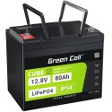 Green Cell Akumulator CUBE LiFePO4 80Ah 12V/12.8V 1024Wh