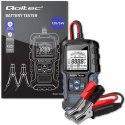 Qoltec Tester akumulatora cyfrowy z wyświetlaczem LCD | 12V | 24V | 3Ah-400Ah