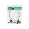 InLine 27307R kabel SATA 0,75 m Przezroczysty InLine