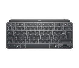 Logitech MX Keys Mini for Business klawiatura Biuro RF Wireless + Bluetooth AZERTY Francuski Grafitowy Logitech