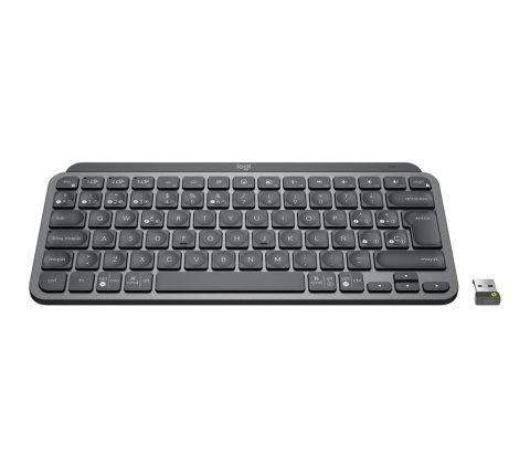 Logitech MX Keys Mini for Business klawiatura Biuro RF Wireless + Bluetooth AZERTY Francuski Grafitowy Logitech