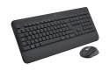 Logitech Signature MK650 Combo For Business klawiatura Dołączona myszka RF Wireless + Bluetooth AZERTY Francuski Grafitowy Logitech