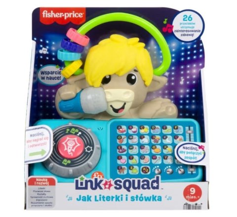 Fisher Price Zabawka edukacyjna Link Squad Jak Literki i Słówka