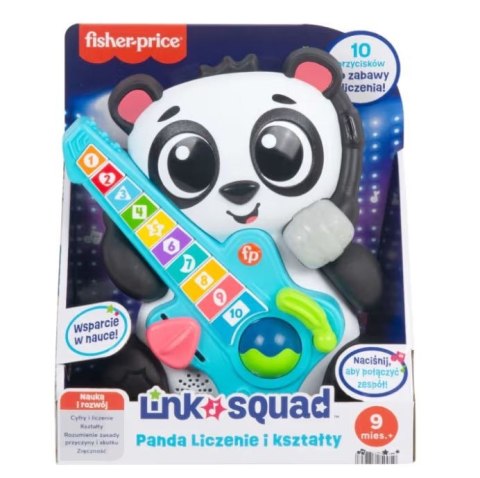 Fisher Price Zabawka edukacyjna Link Squad Panda Liczenie i kształty