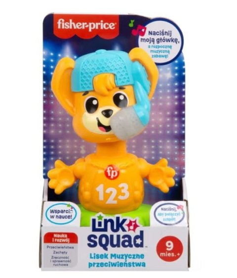 Fisher Price Zabawka muzyczna Link Squad Lisek Muzyczne przeciwieństwa