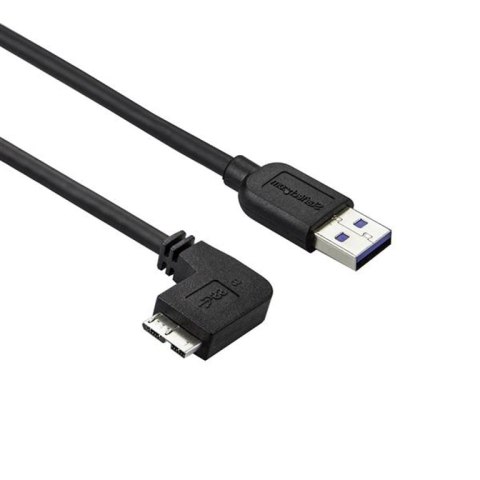 StarTech USB3AU2MLS kabel USB 2 m USB 3.2 Gen 1 (3.1 Gen 1) USB A Micro-USB B Czarny StarTech.com